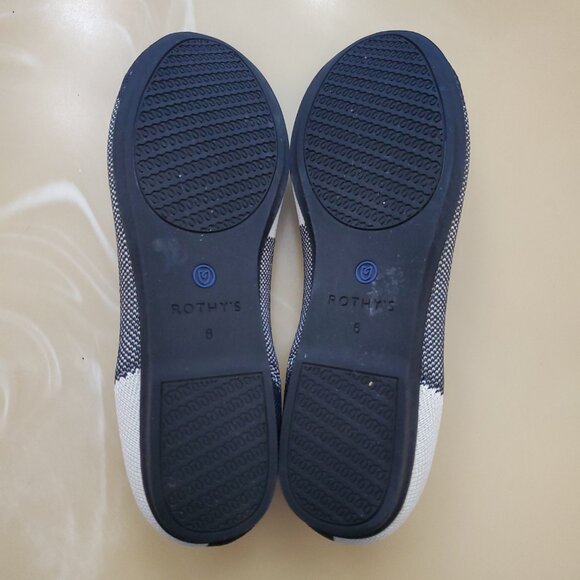 Rothy’s The Flat Round Toe Captoe Buffalo Plaid Woven Flats Size 6 - Picture 12 of 12